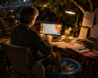 PARTIZAAN FUTURE FICTION: Why I Never Start With Technology