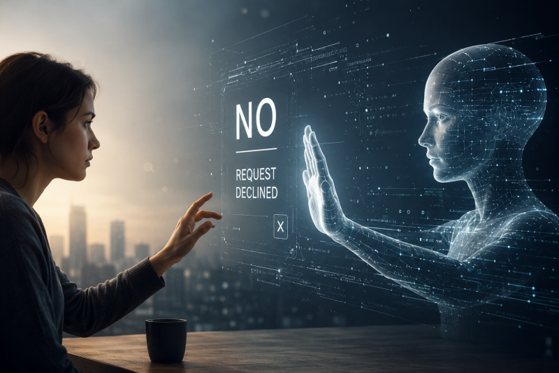 PARTIZAAN FUTURE FICTION: When Artificial Intelligence Learns to Say No