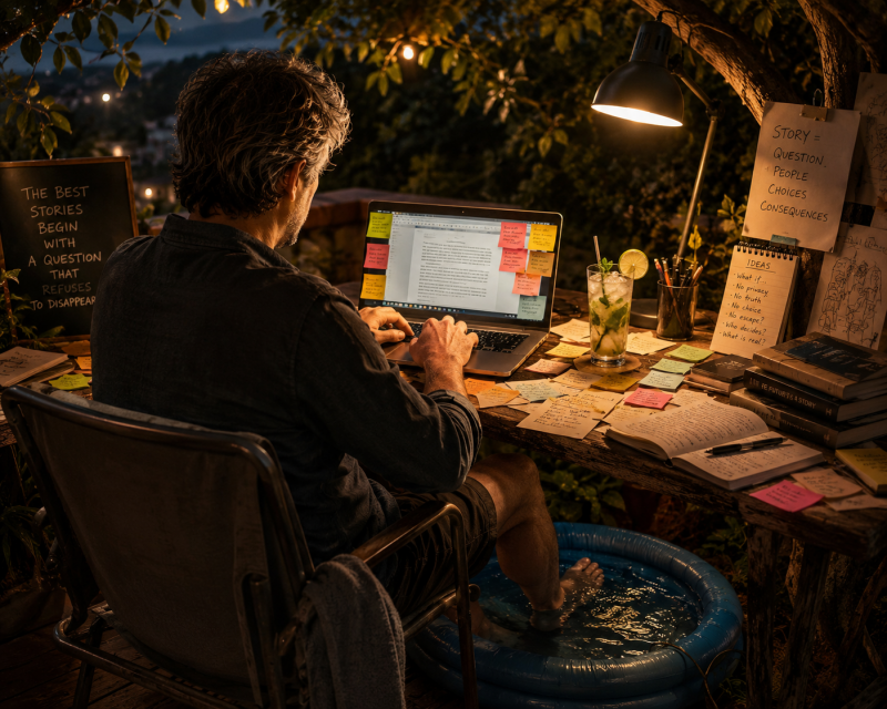 PARTIZAAN FUTURE FICTION: Why I Never Start With Technology